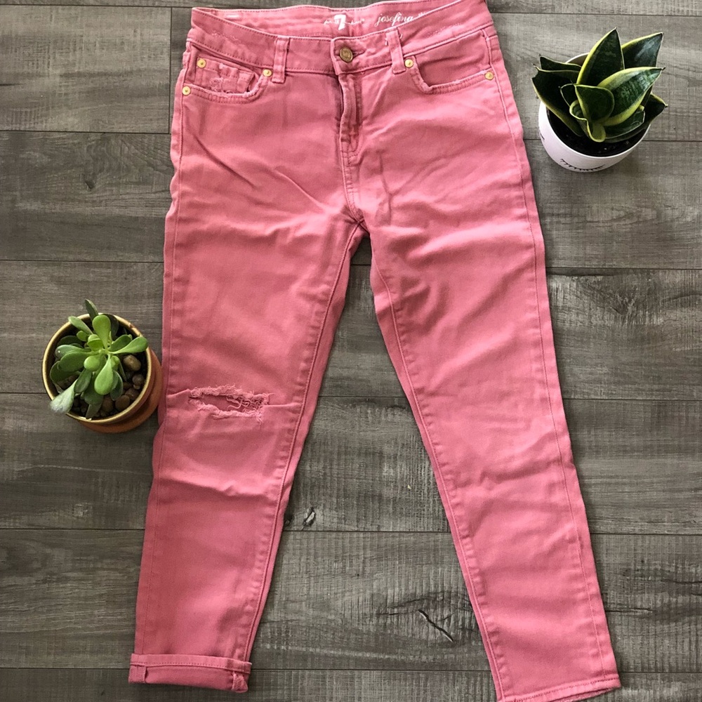 NWOT 7 for all mankind/ josefina skinny boyfriend
